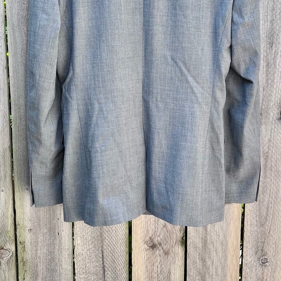 Express Extra Slim Fit Performance Blazer in Light Grey Size 38R - Picture 7 of 8